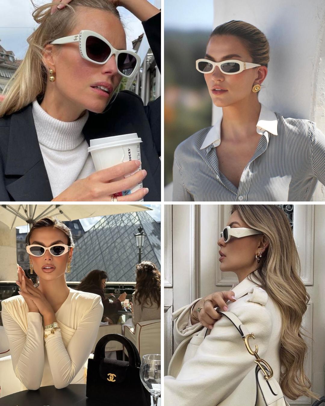 White-framed sunglasses as a 'Neutral Disruptor': Defining 2026's 'High-Concept Living' through 'Alabaster Vision' and sculptural eyewear design
